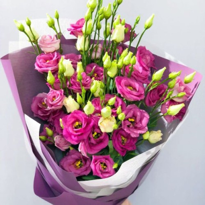 Букет из Эустом (Лизиантус) 7345 Букет из Эустом (Лизиантус) 7345