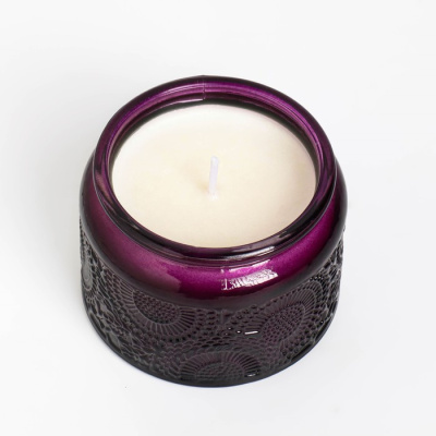 Свеча ароматическая в банке "SAN BLACK FRUITS", 5х7 см, ежевика  7999243 Свеча ароматическая в банке "SAN BLACK FRUITS", 5х7 см, ежевика  7999243