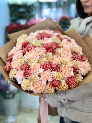 Букет из 51 Диантуса 7360 Букет из 51 Диантуса 7360