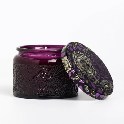 Свеча ароматическая в банке "SAN BLACK FRUITS", 5х7 см, ежевика  7999243 Свеча ароматическая в банке "SAN BLACK FRUITS", 5х7 см, ежевика  7999243